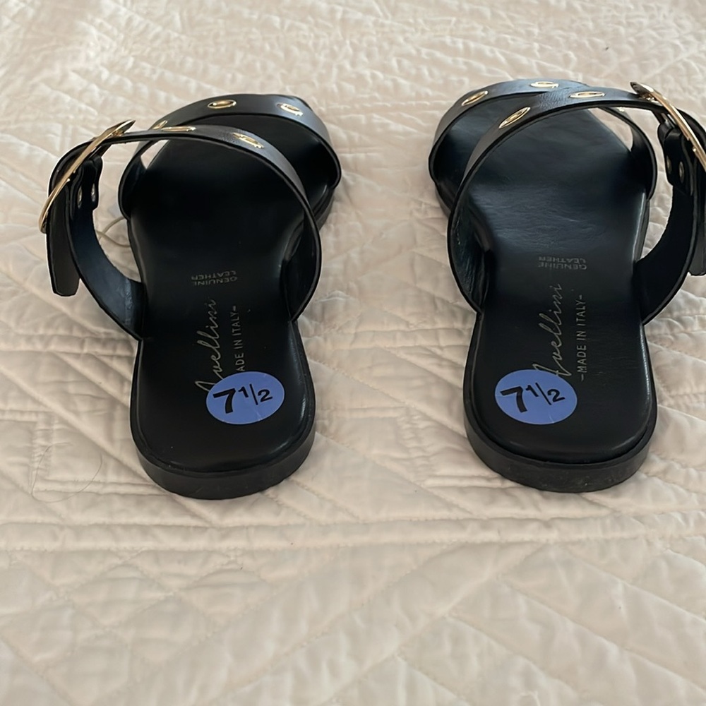 Italian leather sandals. Never worn - Picture 6 of 7